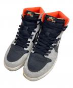 NIKEナイキ）の古着「ハイカットスニーカー」｜グレー