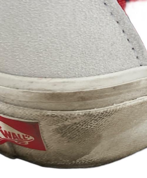 VANS（ヴァンズ）VANS (バンズ) PENDLETON (ペンドルトン) ハイカットスニーカー ホワイト×レッド サイズ:27.5cmの古着・服飾アイテム