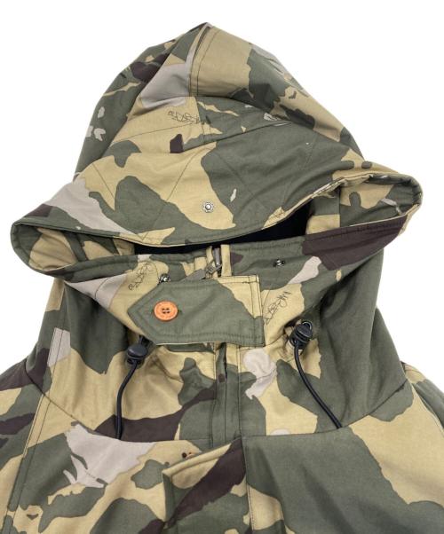 ADDICT（アディクト）ADDICT (アディクト) 中綿ジャケット カーキ サイズ:Lの古着・服飾アイテム