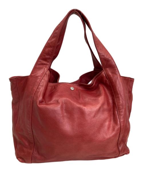 aniary（アニアリ）aniary (アニアリ) レザーバッグ レッドの古着・服飾アイテム