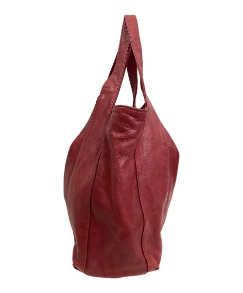 aniary（アニアリ）aniary (アニアリ) レザーバッグ レッドの古着・服飾アイテム