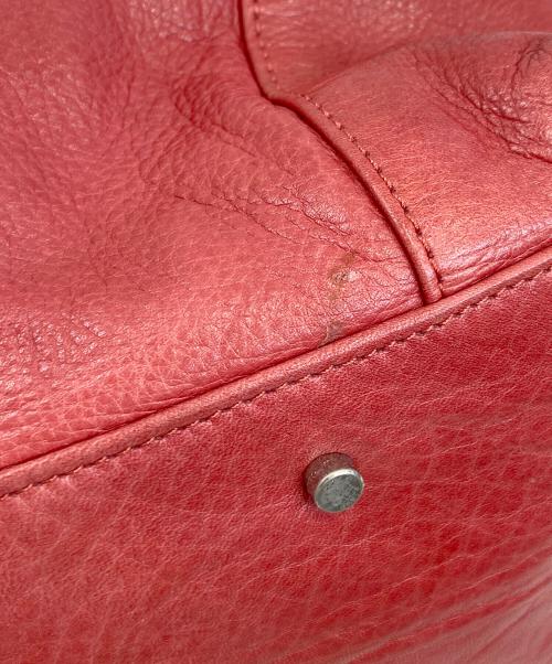 aniary（アニアリ）aniary (アニアリ) レザーバッグ レッドの古着・服飾アイテム