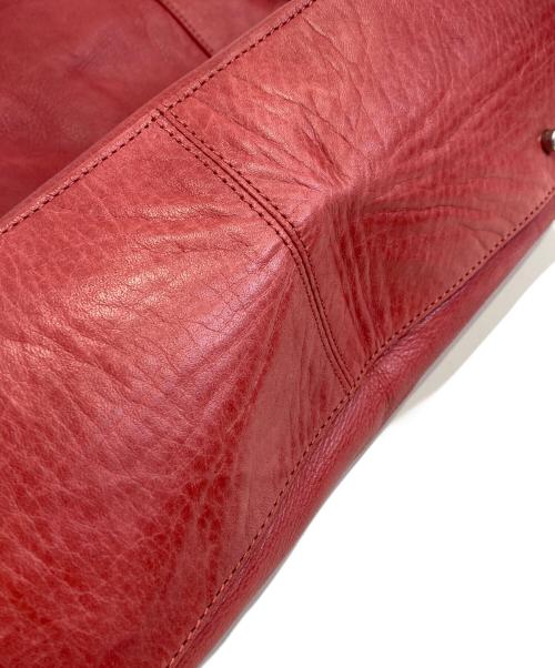 aniary（アニアリ）aniary (アニアリ) レザーバッグ レッドの古着・服飾アイテム