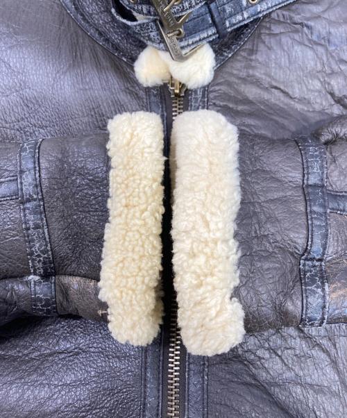 USED（ユーズド）USED (ユーズド) フライトジャケット ブラック サイズ:XLの古着・服飾アイテム