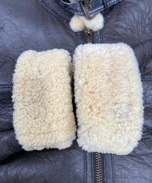 USED（ユーズド）USED (ユーズド) フライトジャケット ブラック サイズ:XLの古着・服飾アイテム