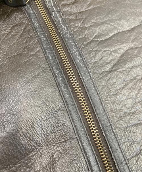 USED（ユーズド）USED (ユーズド) フライトジャケット ブラック サイズ:XLの古着・服飾アイテム