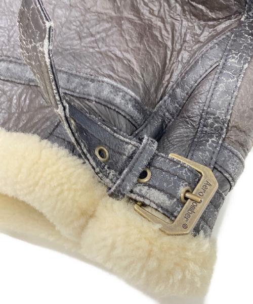 USED（ユーズド）USED (ユーズド) フライトジャケット ブラック サイズ:XLの古着・服飾アイテム