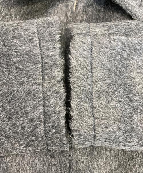 Snidel（スナイデル）Snidel (スナイデル) シャギーブルゾンジャケット グレー サイズ:Fの古着・服飾アイテム