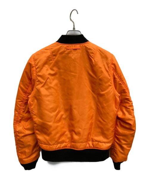 ALPHA（アルファ）ALPHA (アルファ) MA-1ジャケット ブラック サイズ:Lの古着・服飾アイテム