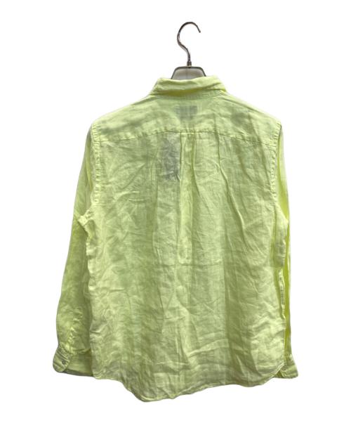 POLO RALPH LAUREN（ポロ・ラルフローレン）POLO RALPH LAUREN (ポロ・ラルフローレン) リネンシャツ イエロー サイズ:L 未使用品の古着・服飾アイテム