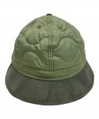 New Eraニューエラ）の古着「キルティングハット」｜カーキ