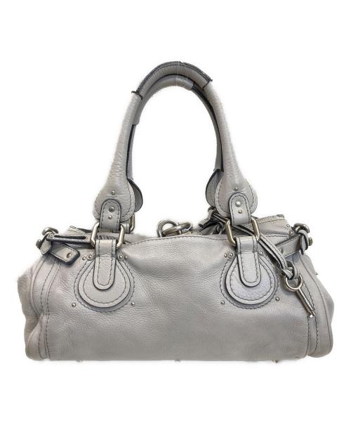 Chloe（クロエ）Chloe (クロエ) ハンドバッグ アイボリーの古着・服飾アイテム