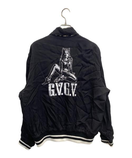 Hysteric Glamour（ヒステリックグラマー）Hysteric Glamour (ヒステリックグラマー) G.V.G.V (ジーヴィージーヴィー) リバーシブルジャケット ブラック サイズ:Sの古着・服飾アイテム