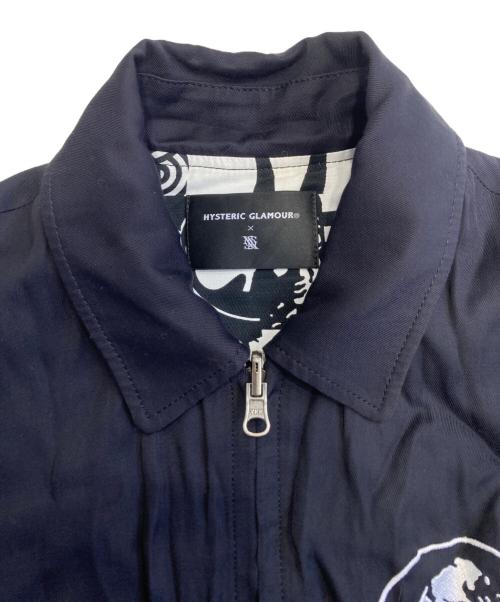 Hysteric Glamour（ヒステリックグラマー）Hysteric Glamour (ヒステリックグラマー) G.V.G.V (ジーヴィージーヴィー) リバーシブルジャケット ブラック サイズ:Sの古着・服飾アイテム