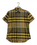 BURBERRYバーバリー）の古着「半袖シャツ」｜カーキ