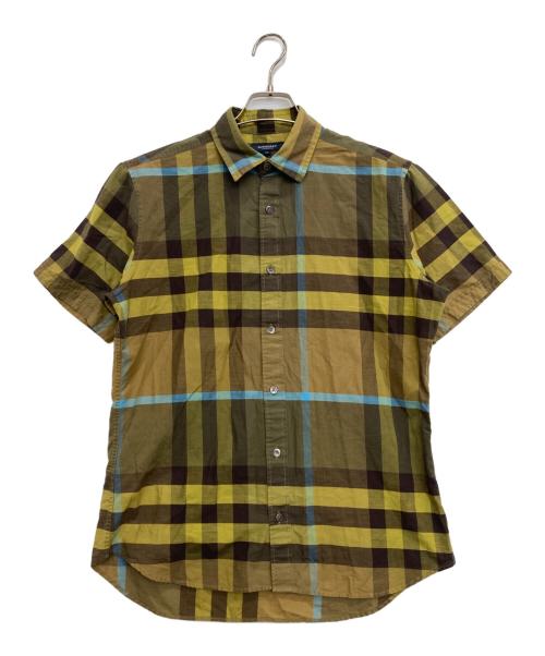 BURBERRY（バーバリー）BURBERRY (バーバリー) 半袖シャツ カーキ サイズ:Mの古着・服飾アイテム