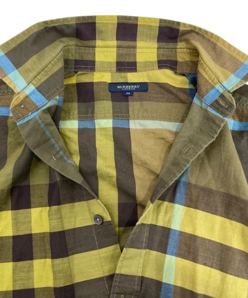 BURBERRY（バーバリー）BURBERRY (バーバリー) 半袖シャツ カーキ サイズ:Mの古着・服飾アイテム