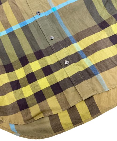 BURBERRY（バーバリー）BURBERRY (バーバリー) 半袖シャツ カーキ サイズ:Mの古着・服飾アイテム