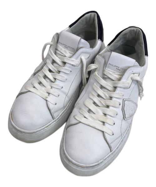 PHILIPPE MODEL（フィリップ モデル）PHILIPPE MODEL (フィリップ モデル) スニーカー ホワイト サイズ:44の古着・服飾アイテム