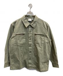 GRAMICCI（グラミチ）の古着「コットンツイルワークシャツ」｜カーキ