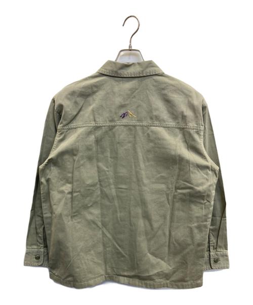 GRAMICCI（グラミチ）GRAMICCI (グラミチ) コットンツイルワークシャツ カーキ サイズ:Mの古着・服飾アイテム