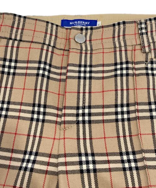 BURBERRY BLUE LABEL（バーバリーロンドンブルーレーベル）BURBERRY BLUE LABEL (バーバリーロンドンブルーレーベル) パンツ ブラウン サイズ:38の古着・服飾アイテム