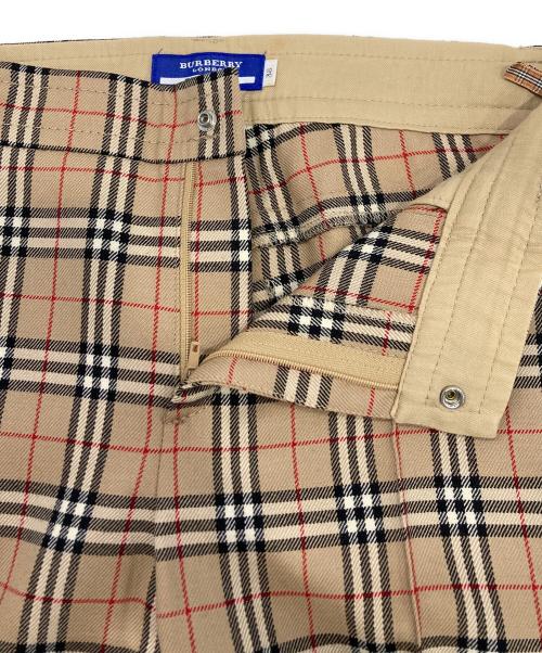 BURBERRY BLUE LABEL（バーバリーロンドンブルーレーベル）BURBERRY BLUE LABEL (バーバリーロンドンブルーレーベル) パンツ ブラウン サイズ:38の古着・服飾アイテム