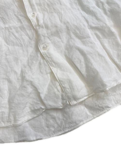 UNITED ARROWS（ユナイテッドアローズ）UNITED ARROWS (ユナイテッドアローズ) リネンシャツ ホワイト サイズ:Mの古着・服飾アイテム