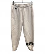 adidasアディダス）の古着「スウェットパンツ」｜ベージュ