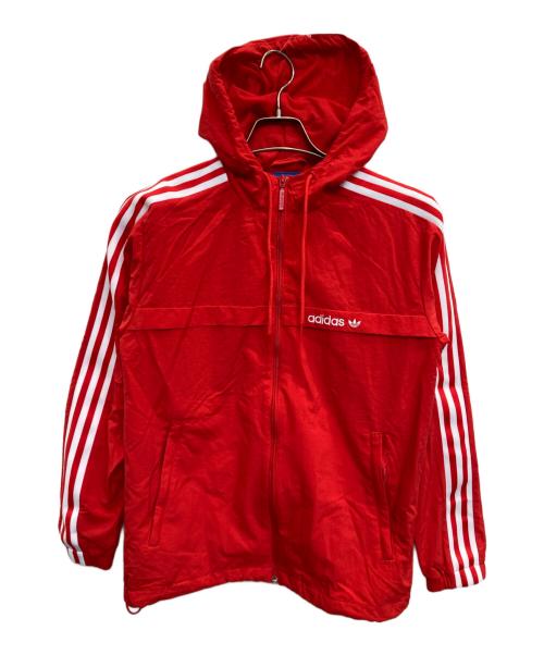 adidas（アディダス）adidas (アディダス) ジャケット レッド サイズ:Sの古着・服飾アイテム