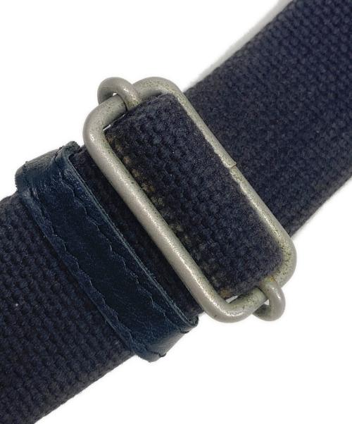 BUTLER VERNER SAILS（バトラーバーナーセイルズ）BUTLER VERNER SAILS (バトラーバーナーセイルズ) ホースレザーショルダーバッグ ブラックの古着・服飾アイテム