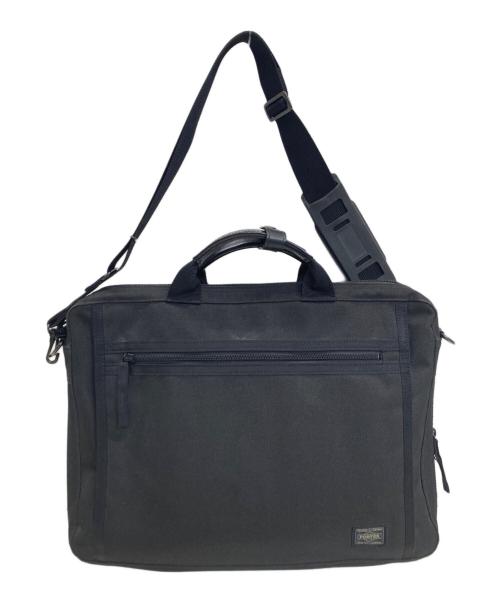 PORTER（ポーター）PORTER (ポーター) 2WAYビジネスバッグ ブラックの古着・服飾アイテム
