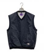 THE NORTH FACEザ ノース フェイス）の古着「Nylon Tussah Field Vest」｜ブラック