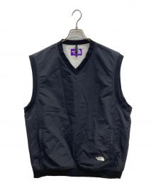 THE NORTH FACE（ザ ノース フェイス）の古着「Nylon Tussah Field Vest」｜ブラック