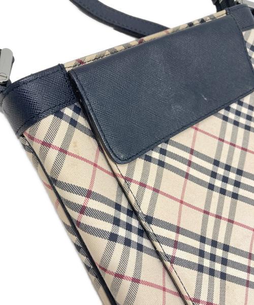 BURBERRY（バーバリー）BURBERRY (バーバリー) ノヴァチェックショルダーバッグ ベージュの古着・服飾アイテム