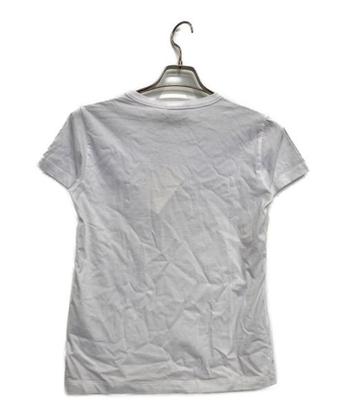 maison kitsune（メゾンキツネ）MAISON KITSUNE (メゾンキツネ) Tシャツ ホワイト サイズ:S 未使用品の古着・服飾アイテム