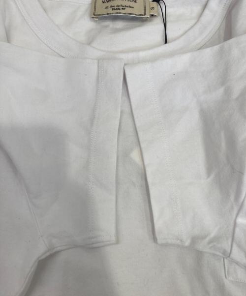 maison kitsune（メゾンキツネ）MAISON KITSUNE (メゾンキツネ) Tシャツ ホワイト サイズ:S 未使用品の古着・服飾アイテム