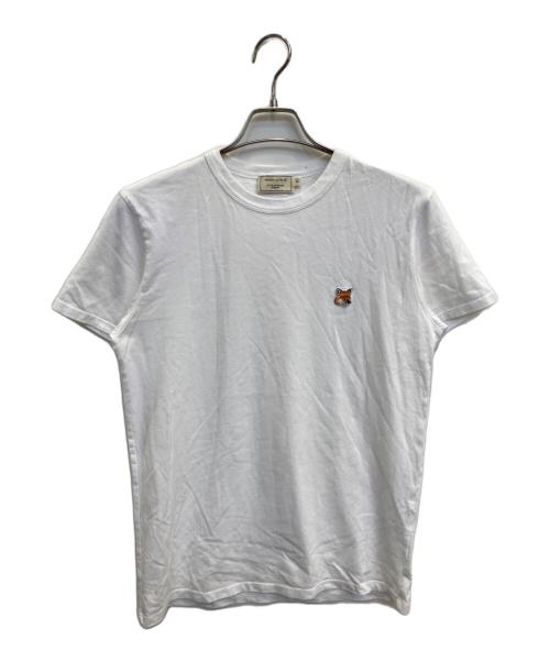 maison kitsune（メゾンキツネ）MAISON KITSUNE (メゾンキツネ) Tシャツ ホワイト サイズ:Sの古着・服飾アイテム
