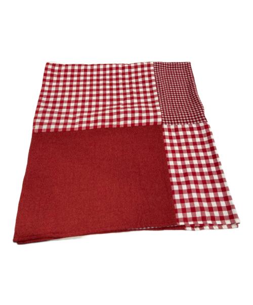 Veritecoeur（ヴェリテクール）Veritecoeur (ヴェリテクール) 大判ストール レッド サイズ:FREEの古着・服飾アイテム