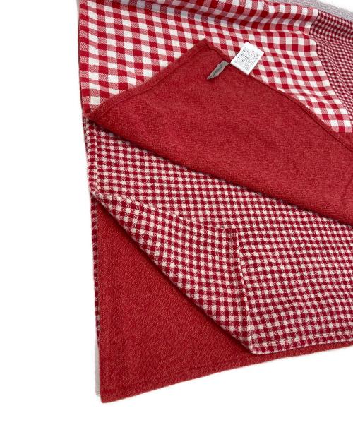 Veritecoeur（ヴェリテクール）Veritecoeur (ヴェリテクール) 大判ストール レッド サイズ:FREEの古着・服飾アイテム