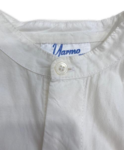 Yarmo（ヤーモ）Yarmo (ヤーモ) シャツワンピース ホワイト サイズ:FREEの古着・服飾アイテム