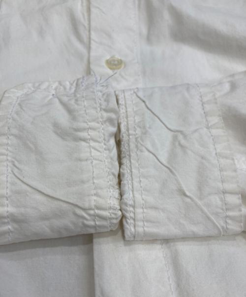 Yarmo（ヤーモ）Yarmo (ヤーモ) シャツワンピース ホワイト サイズ:FREEの古着・服飾アイテム