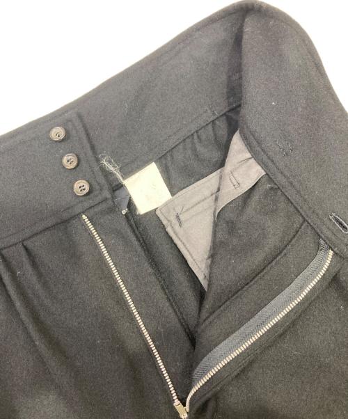 COMME des GARCONS tricot（コムデギャルソントリコ）COMME des GARCONS tricot (コムデギャルソントリコ) ウールスカート ブラック サイズ:表記無しの古着・服飾アイテム