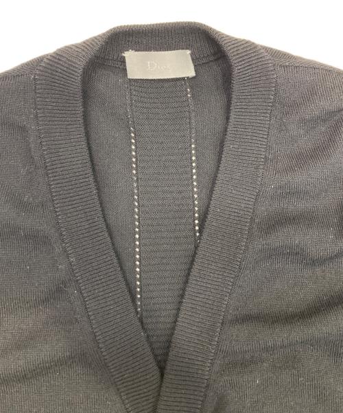 DIOR HOMME（ディオール オム）Dior Homme (ディオール オム) カーディガン ブラック サイズ:無しの古着・服飾アイテム