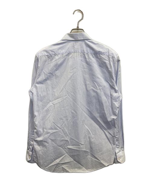 CELINE（セリーヌ）CELINE (セリーヌ) ストライプシャツ スカイブルー サイズ:39の古着・服飾アイテム