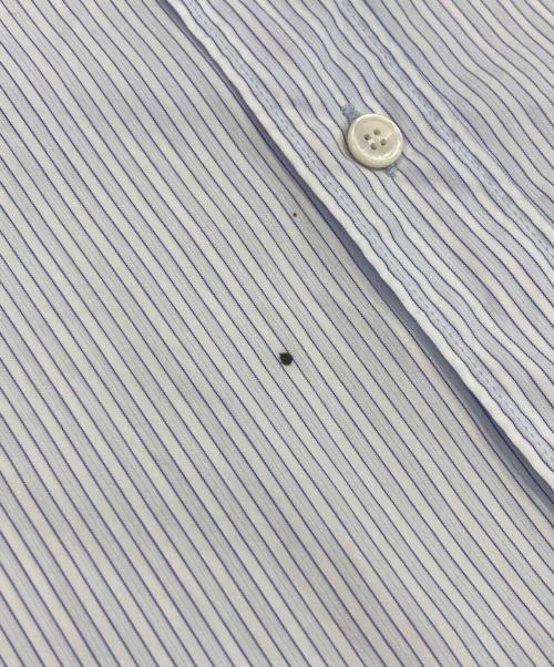 CELINE（セリーヌ）CELINE (セリーヌ) ストライプシャツ スカイブルー サイズ:39の古着・服飾アイテム