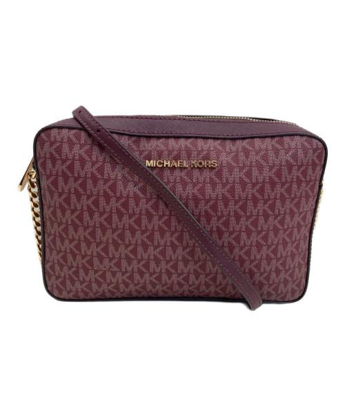 MICHAEL KORS（マイケル・コース）MICHAEL KORS (マイケル・コース) ショルダーバッグ ボルドーの古着・服飾アイテム