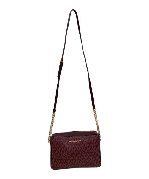 MICHAEL KORS（マイケル・コース）MICHAEL KORS (マイケル・コース) ショルダーバッグ ボルドーの古着・服飾アイテム