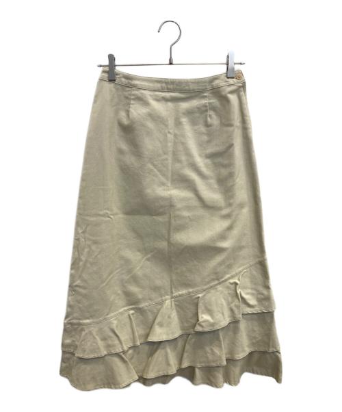 PINK HOUSE（ピンクハウス）PINK HOUSE (ピンクハウス) ロングスカート ベージュ サイズ:表記なしの古着・服飾アイテム