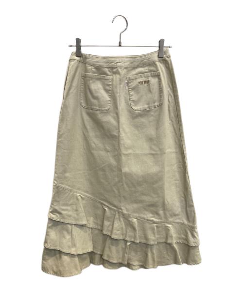 PINK HOUSE（ピンクハウス）PINK HOUSE (ピンクハウス) ロングスカート ベージュ サイズ:表記なしの古着・服飾アイテム